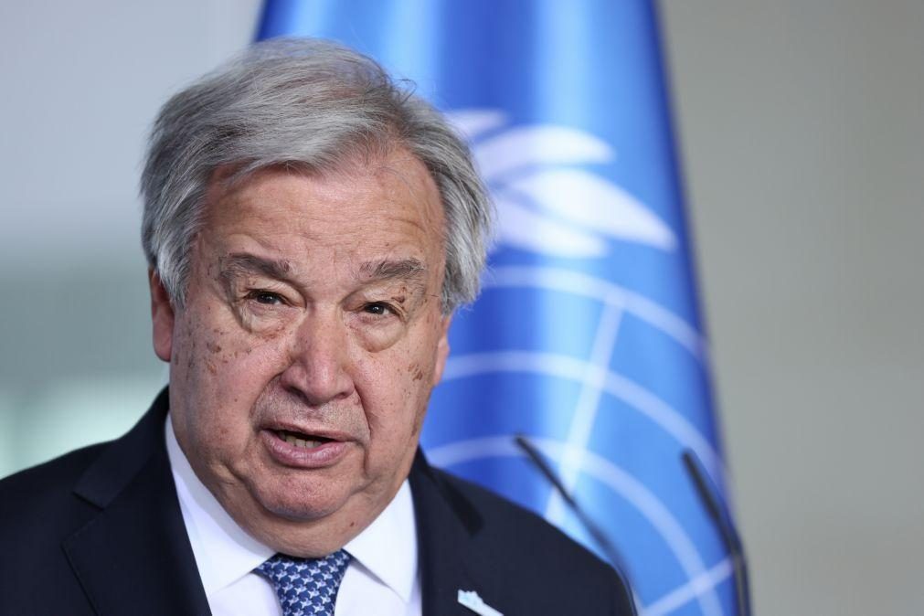 Guterres defende solução de dois Estados para conflito israelo-árabe