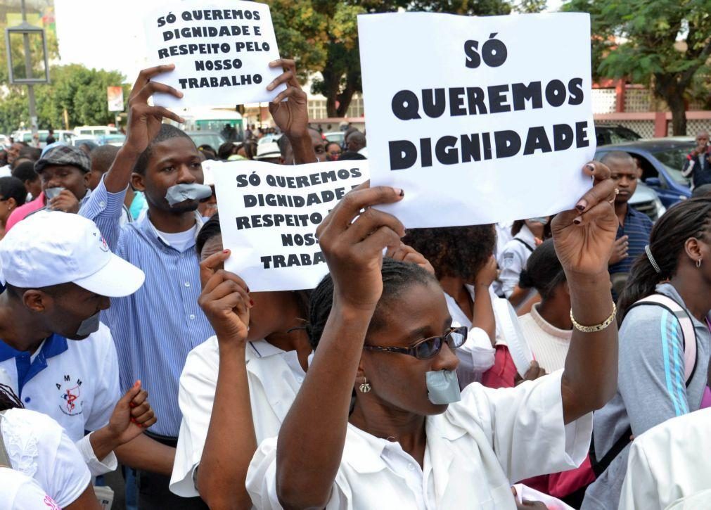 Profissionais de saúde moçambicanos prolongam greve por 30 dias