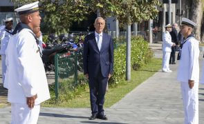 Presidente da República assinala Dia da Marinha e elogia o seu 
