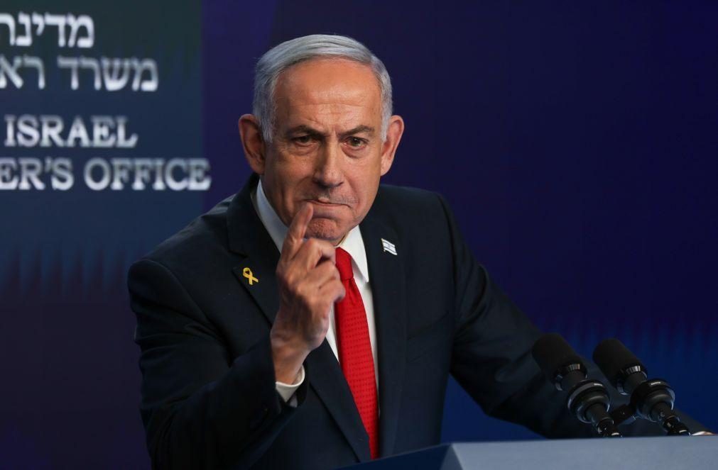 Netanyhau acusa Macron, Starmer e Carney de encorajarem o Hamas