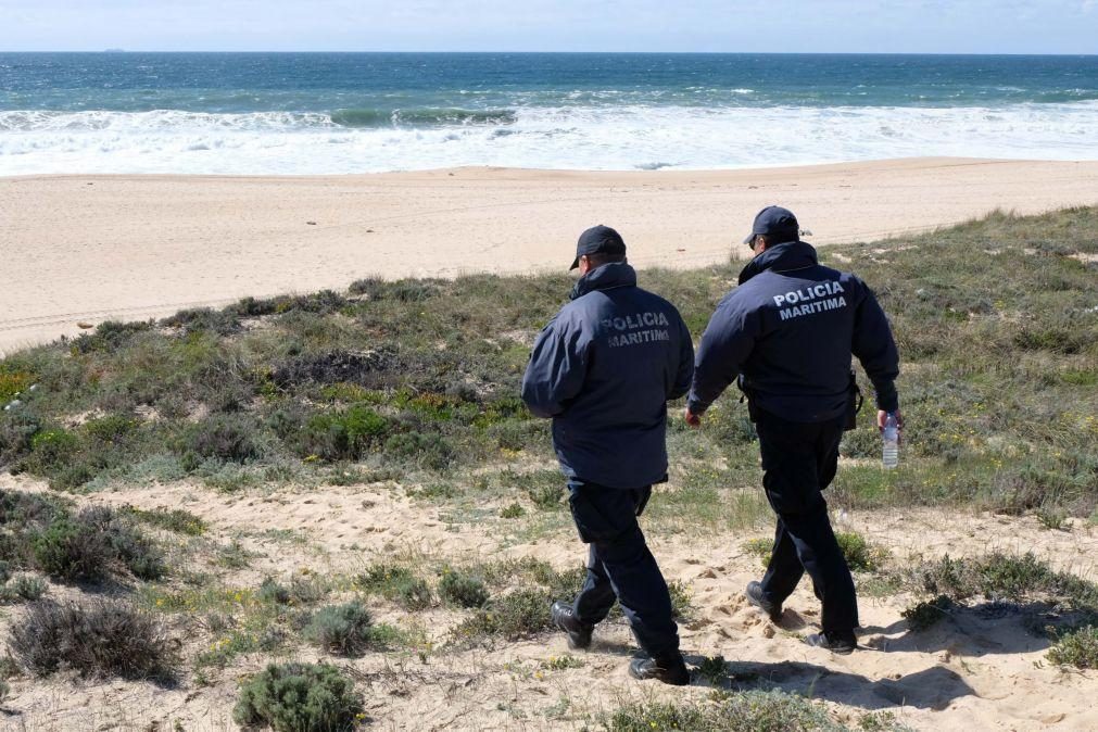 Autoridades procuram duas crianças desaparecidas no mar na praia de Pedrogão