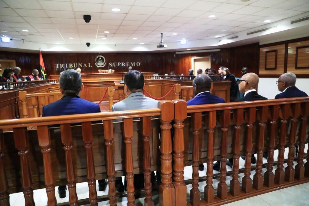 Supremo angolano adia audição dos arguidos do julgamento dos generais