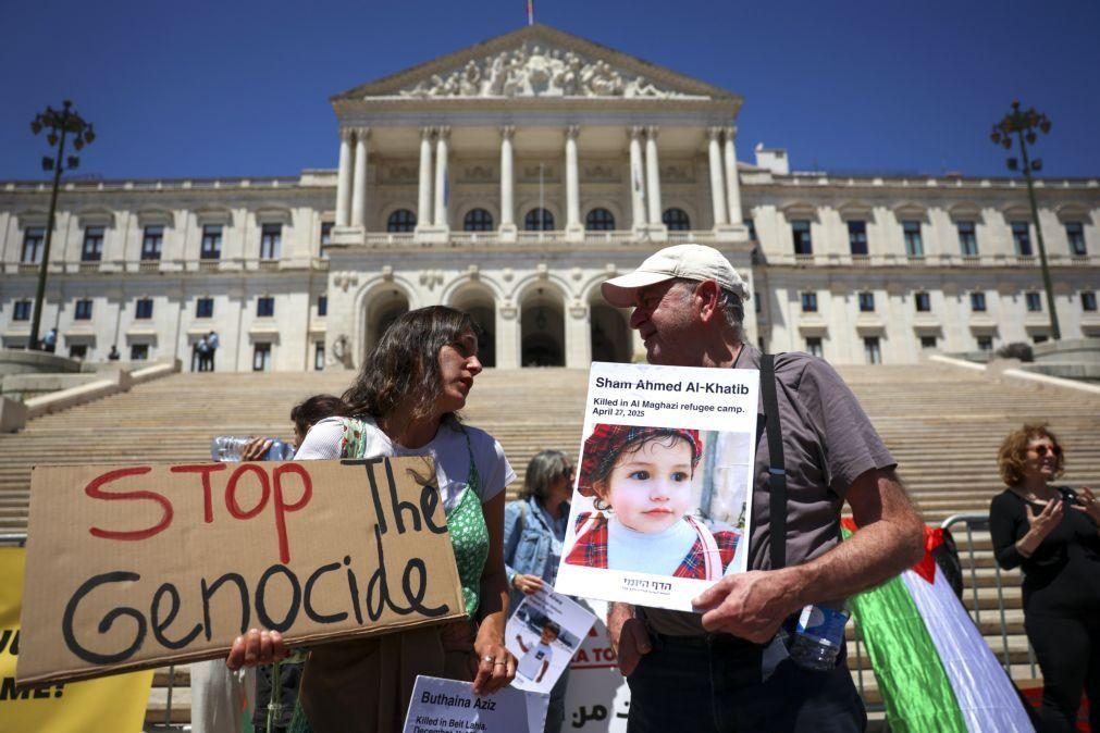 Israelitas em Lisboa protestam contra guerra de Netanyahu