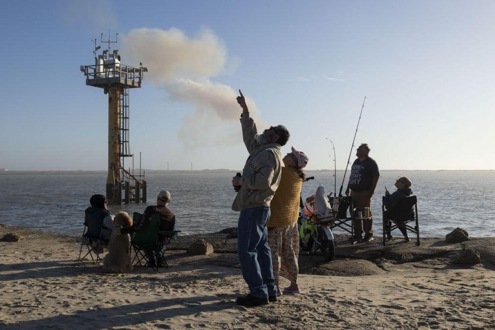 Foguetão Starship atingiu órbita da Terra antes de avariar e cair no oceano Índico