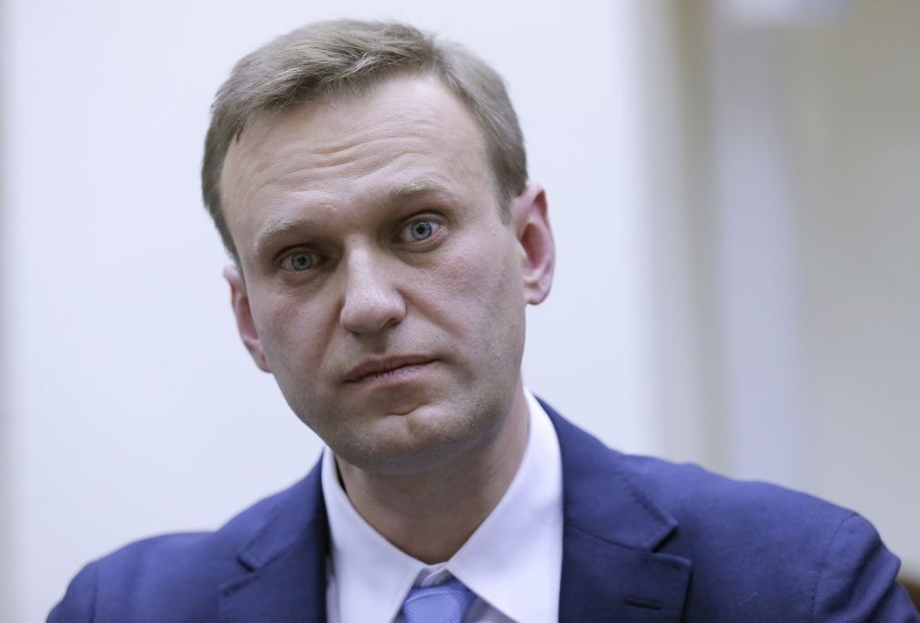 Líder da oposição extraparlamentar russa Alexei Navalny preso em Moscovo