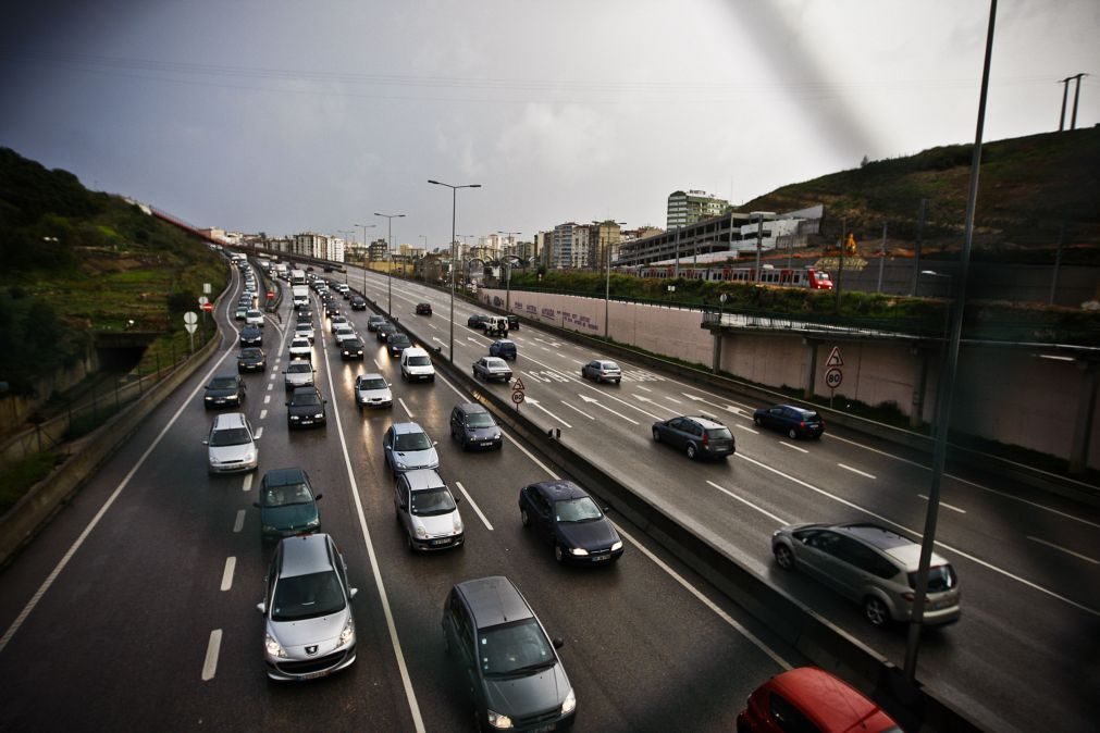 Homem morre ao volante vítima de um ataque fulminante na Segunda Circular