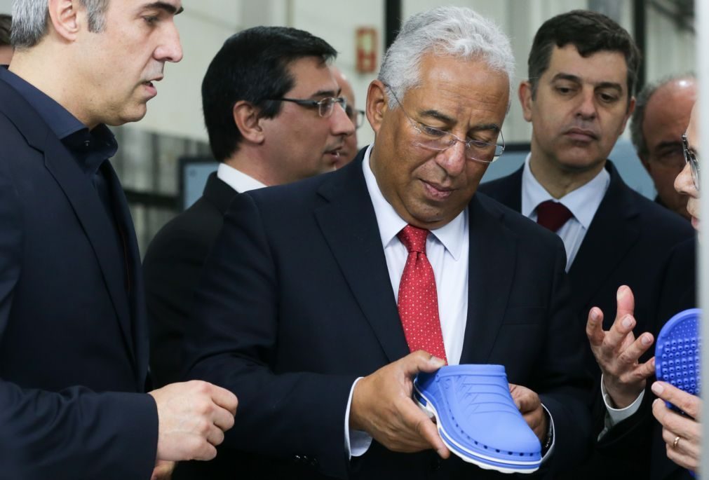 António Costa destaca calçado como «um dos melhores exemplos» de inovação em Portugal