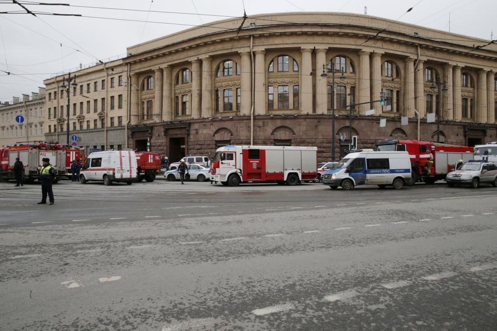 Rússia deteve responsáveis por atentado no metro de São Petersburgo há um ano