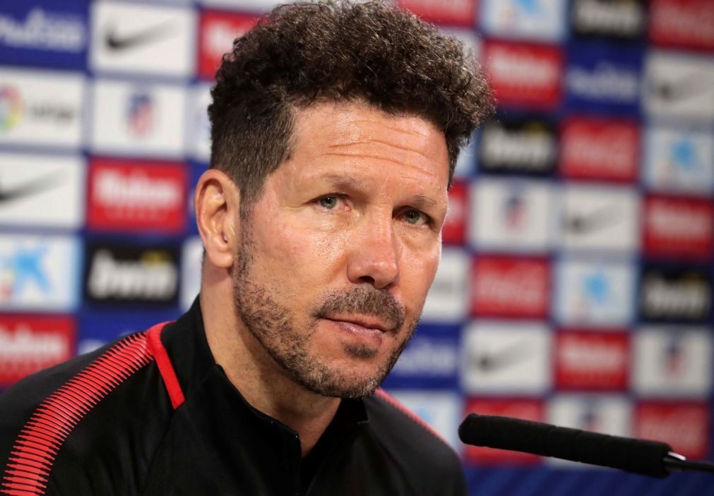 Diego Simeone falha final da Liga Europa após castigo de quatro jogos pela UEFA