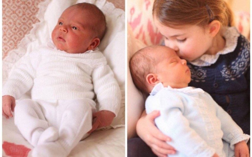 Príncipe William E Kate Middleton Veja as fotos do pequeno Louis que estão a enternecer o mundo