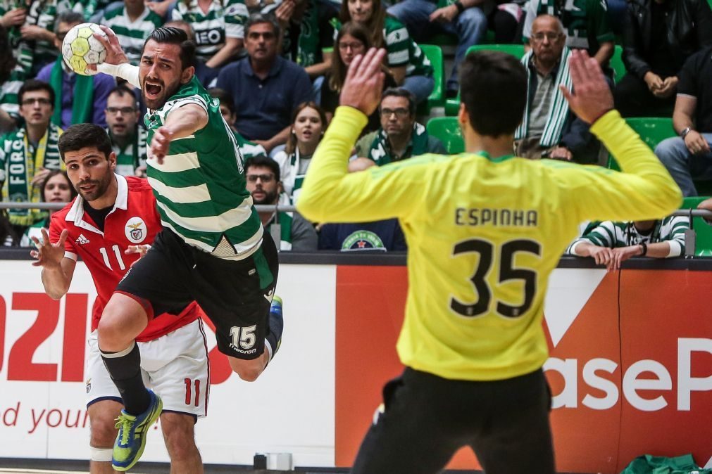 Sporting é bicampeão português de andebol