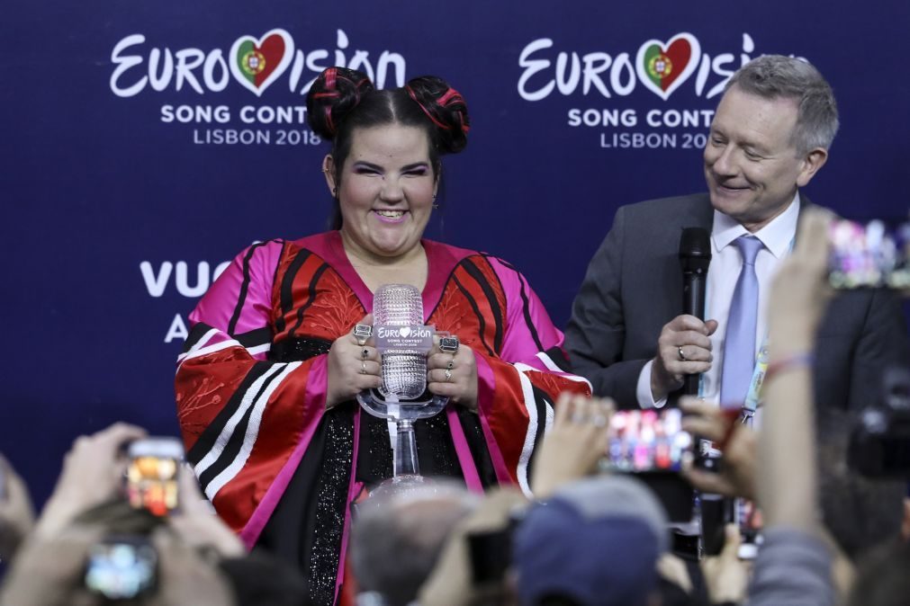 Vencedora do Festival Eurovisão e PM de Israel anunciam que Jerusalém acolhe edição de 2019