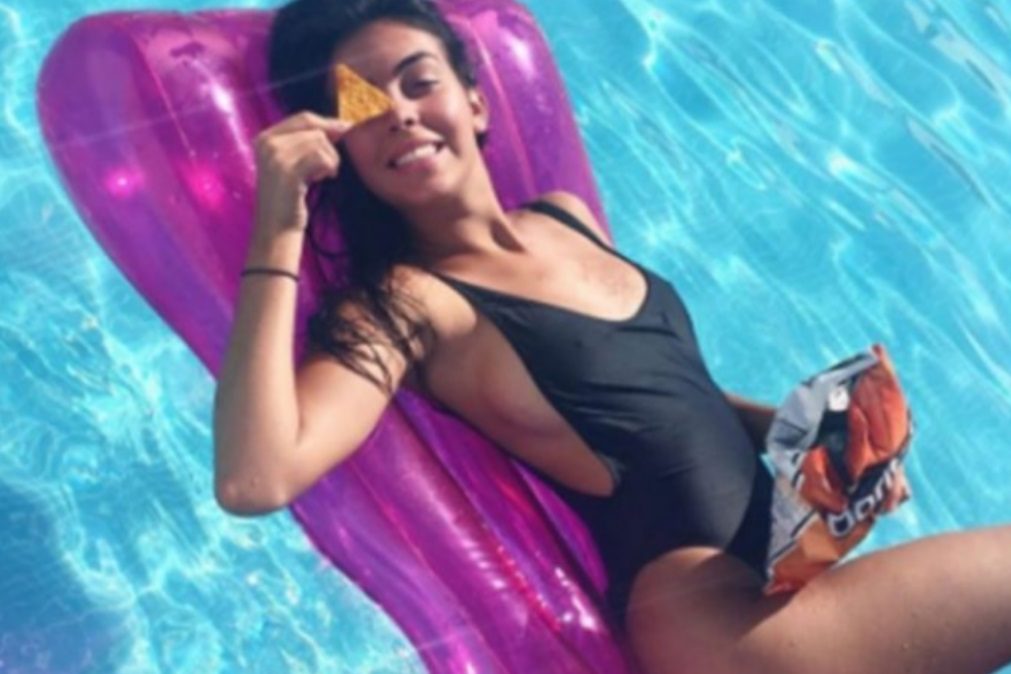 Georgina Rodriguez em foto inédita ao lado de Cristiano Ronaldo