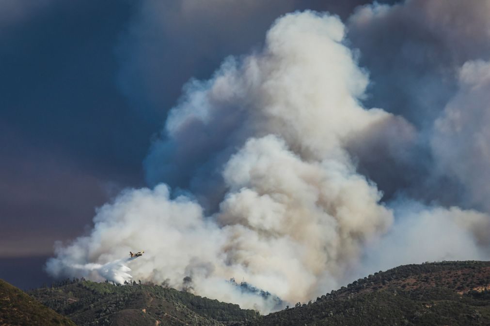 Risco máximo de incêndio no interior, Minho, Douro Litoral e norte do Alentejo