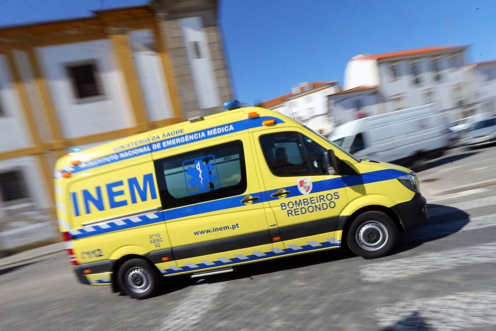 Despiste de carro faz uma vítima mortal ao atropelar um peão em Leiria