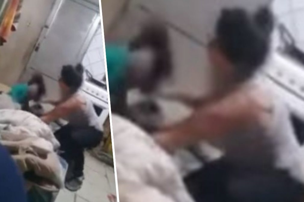 Mulher agride filha de 3 anos violentamente por não lhe devolver o tablet [vídeo]