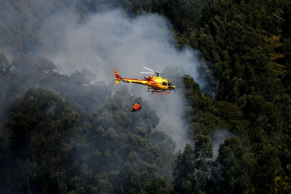 ÚLTIMA HORA: 8 meios aéreos e 250 bombeiros combatem fogo na Sertã