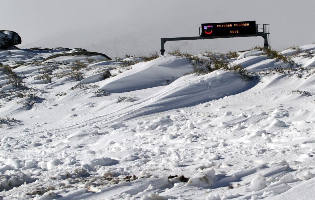 Estradas da Serra da Estrela reabertas ao trânsito