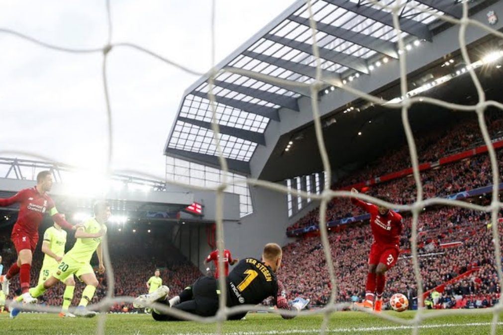 Liverpool extraordinário bate o Barcelona por 4-0 e está na final da Champions [veja os golos]