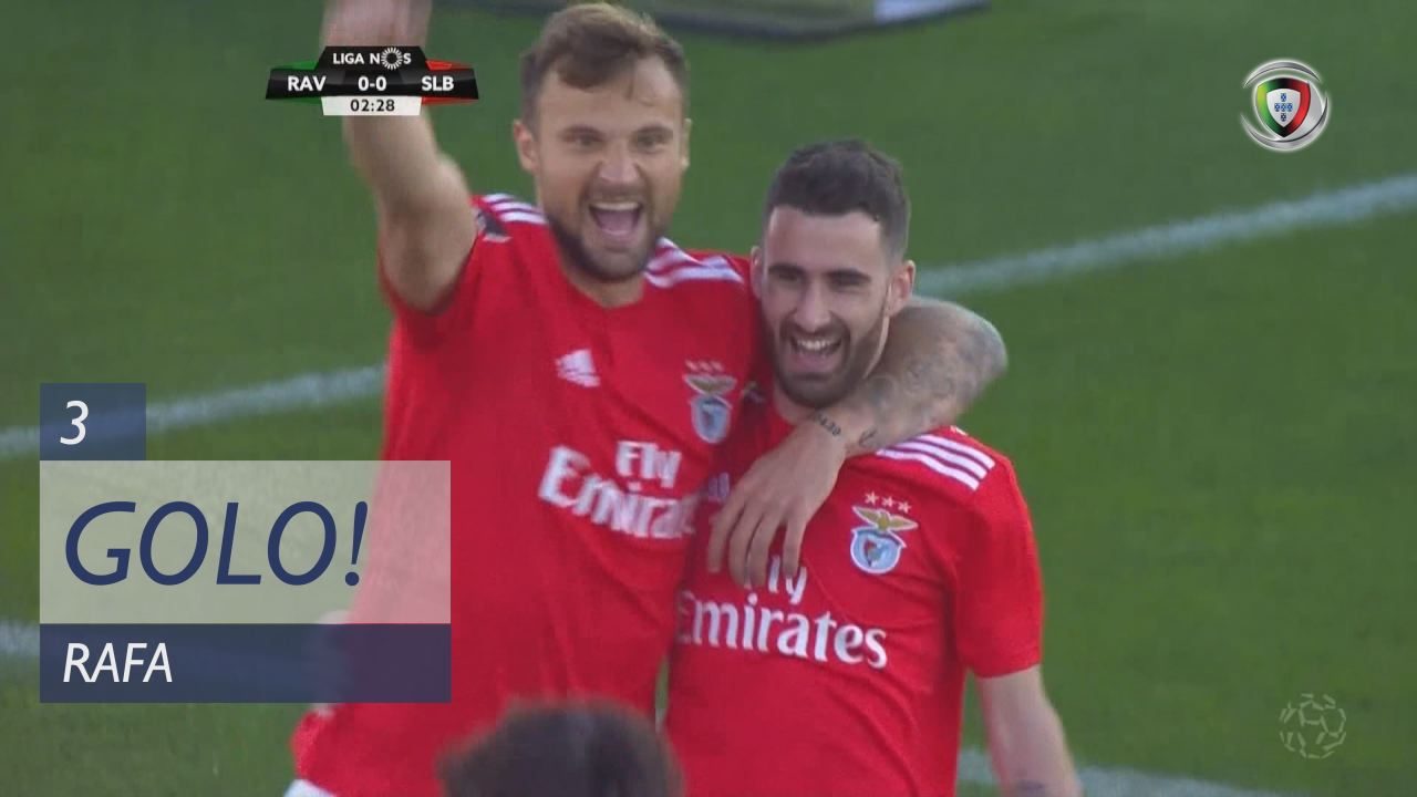 Rio Ave-Benfica [03'] Rafa inaugura o marcador! [vídeo]