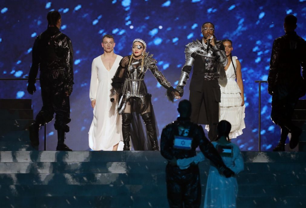 Madonna arrasada em Israel pela atuação na final da Eurovisão