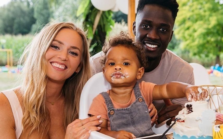 Éder Lopes celebra o primeiro aniversário do filho