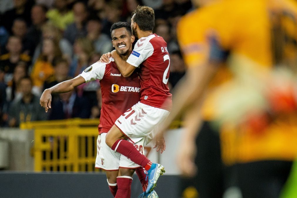 LE: Sporting de Braga estreia-se com vitória em Wolverhampton [vídeo]