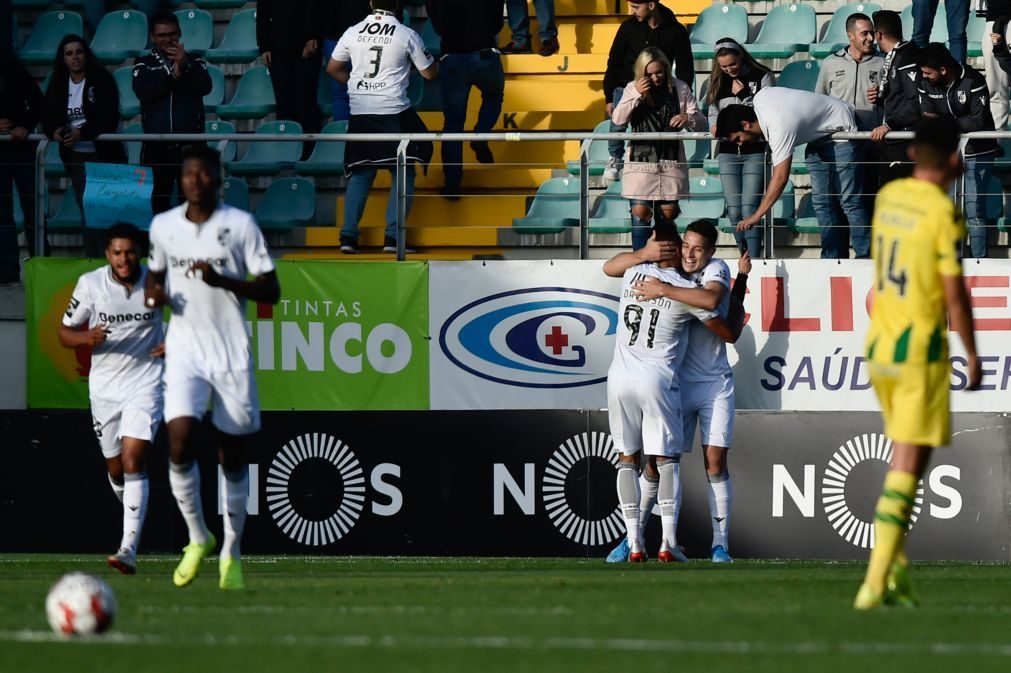 Vitória de Guimarães vence na visita ao Tondela e sobe ao sexto lugar [vídeo]