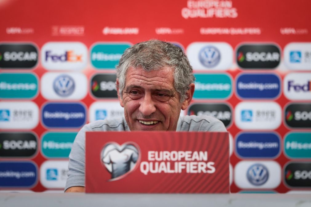 Fernando Santos anuncia convocados para jogos com Luxemburgo e Ucrânia