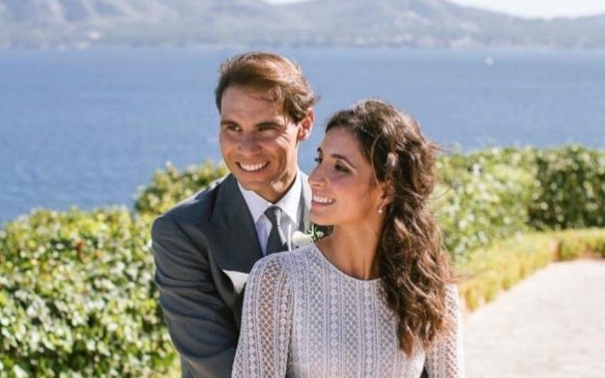 Rafael Nadal e Mery Perelló Todos os pormenores do casamento de sonho à beira-mar, num castelo do século XVII