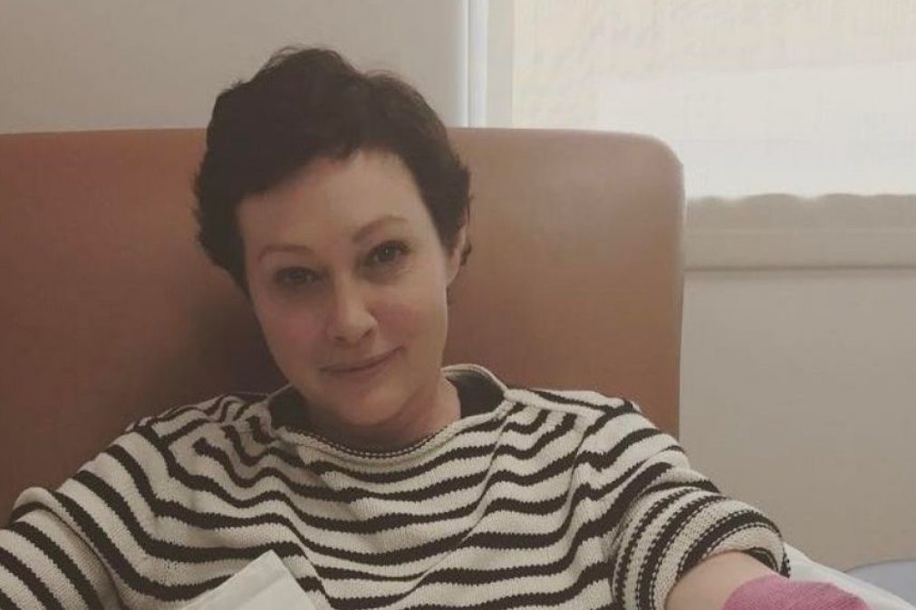 Shannen Doherty luta contra um cancro em estado avançado. É o terceiro