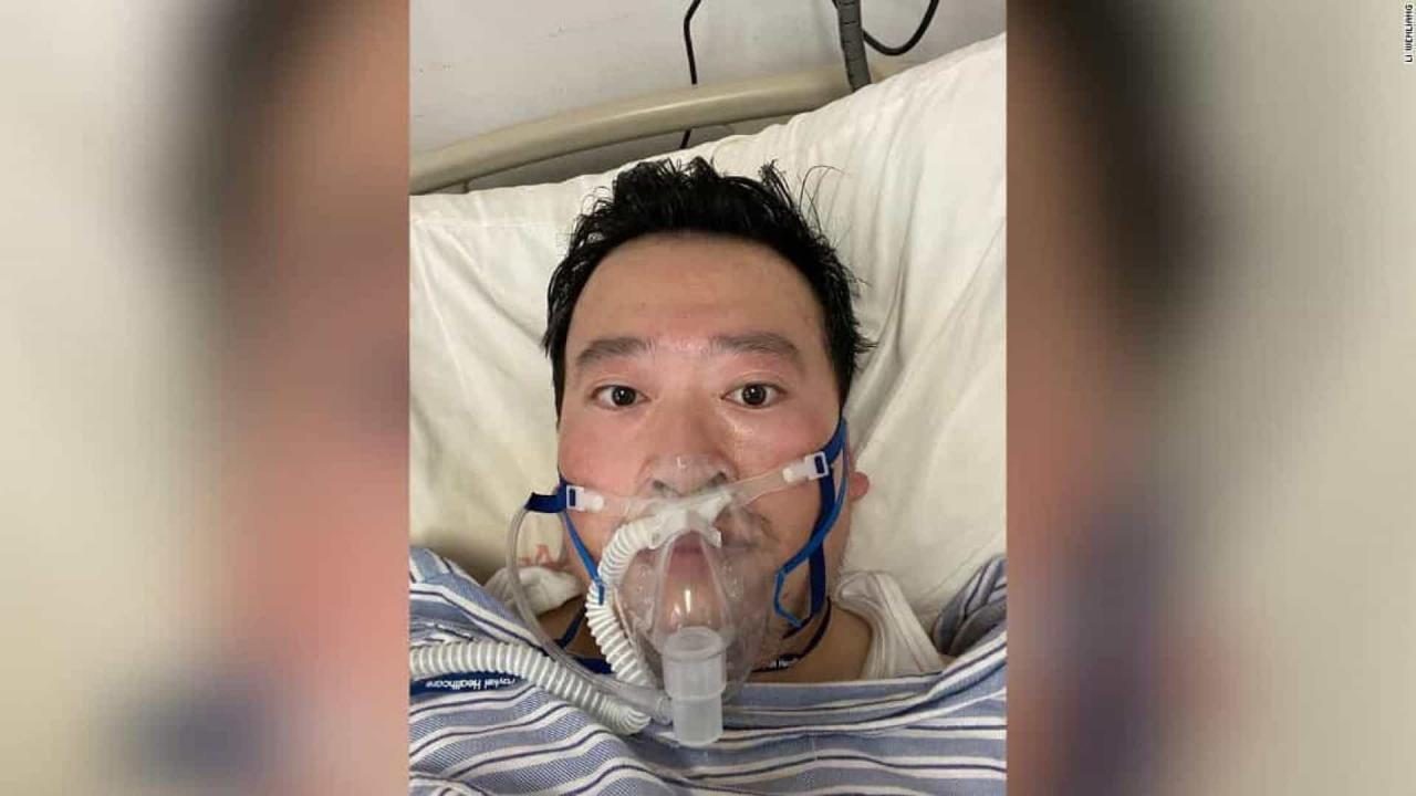 Hospital de Wuhan nega morte de médico. Coração parou mas