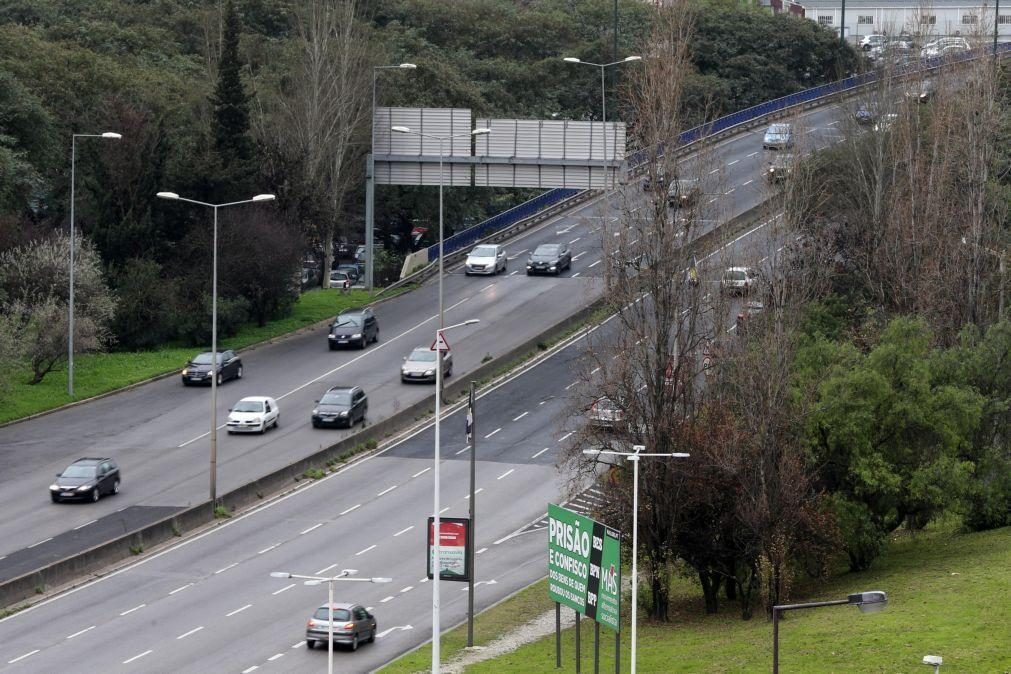 Segunda Circular com trânsito condicionado a partir de terça-feira