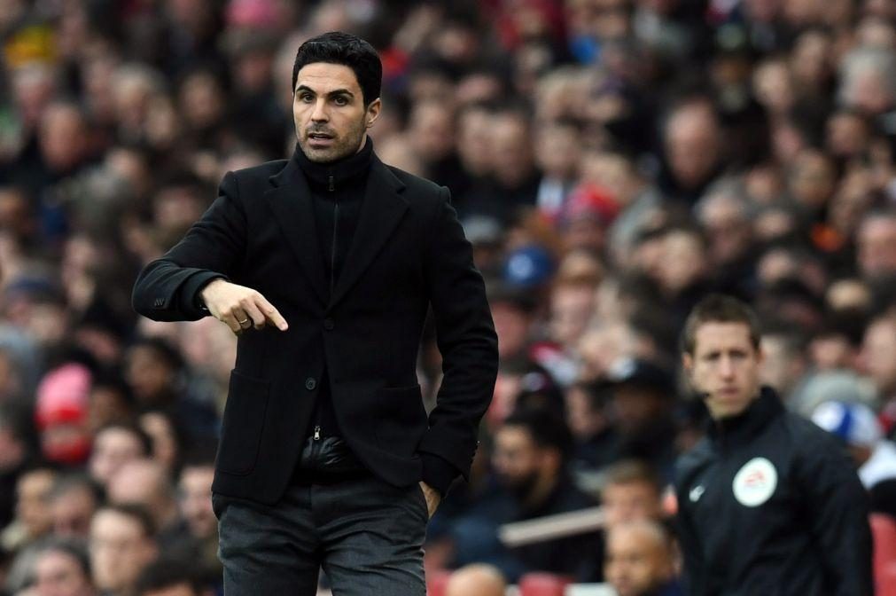 Coronavírus: Arsenal anuncia que o treinador Mikel Arteta está infetado