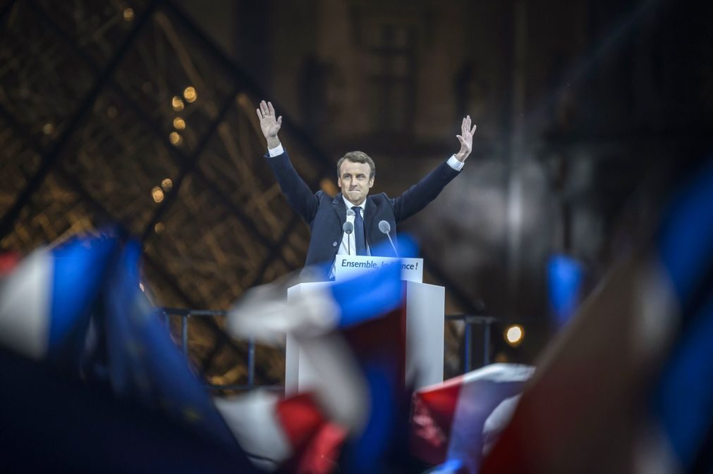 Macron eleito com 66,10% dos votos