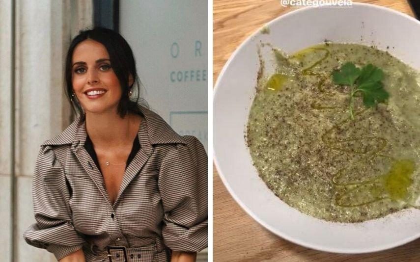 Sopa de Legumes e Gengibre A receita de Catarina Gouveia que é fácil, saudável e não leva batata