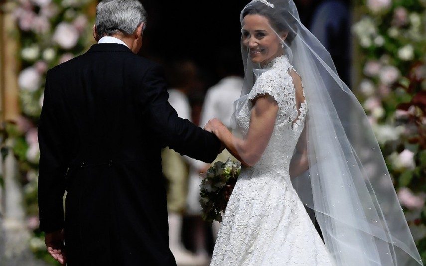 Casamento de Pippa Middleton O vestido de noiva