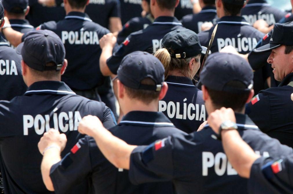 Covid-19: Trinta e quatro polícias infetados e 102 de quarentena