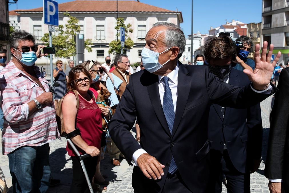 Covid-19: Marcelo admite que pandemia afetou prevenção dos incêndios