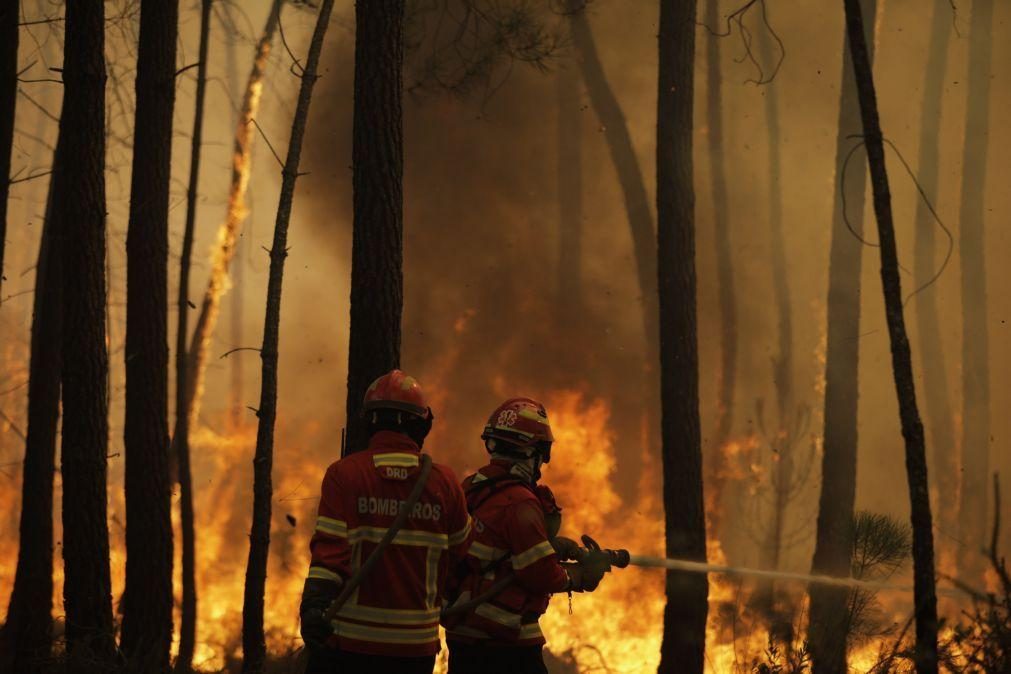 Incêndios: Mais de 20 pessoas retiradas de casa em aldeias de Oleiros