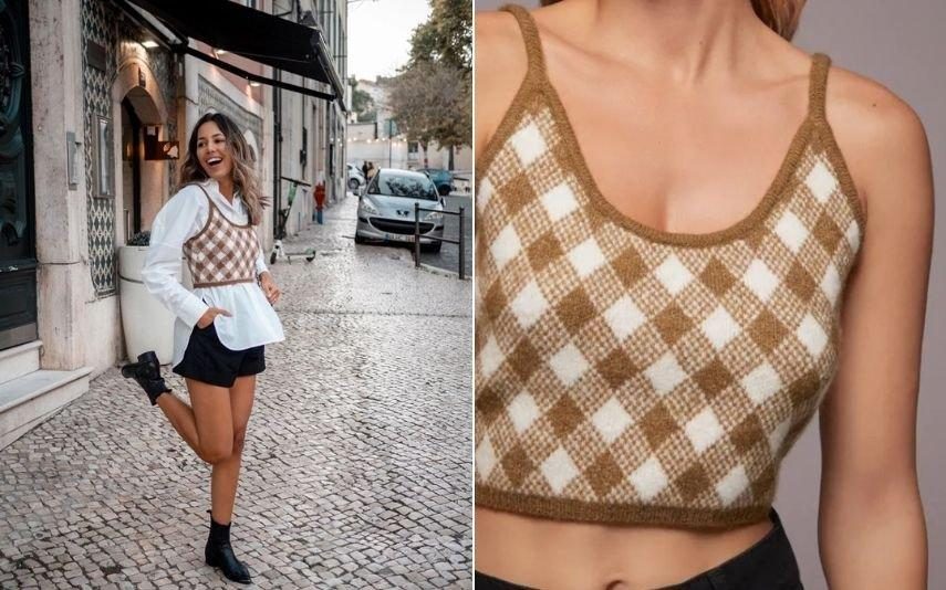 Coletes e Crop Tops por cima de camisas brancas A grande moda do Outono-Inverno 2021