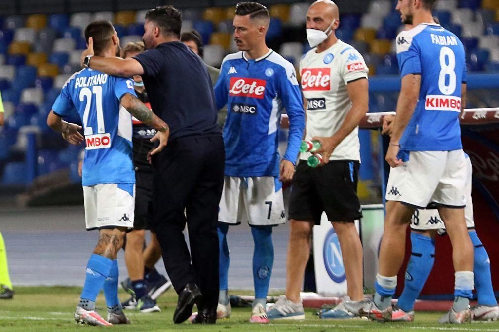 Covid-19: Nápoles punido com derrota 3-0 com Juventus e perde ainda um ponto