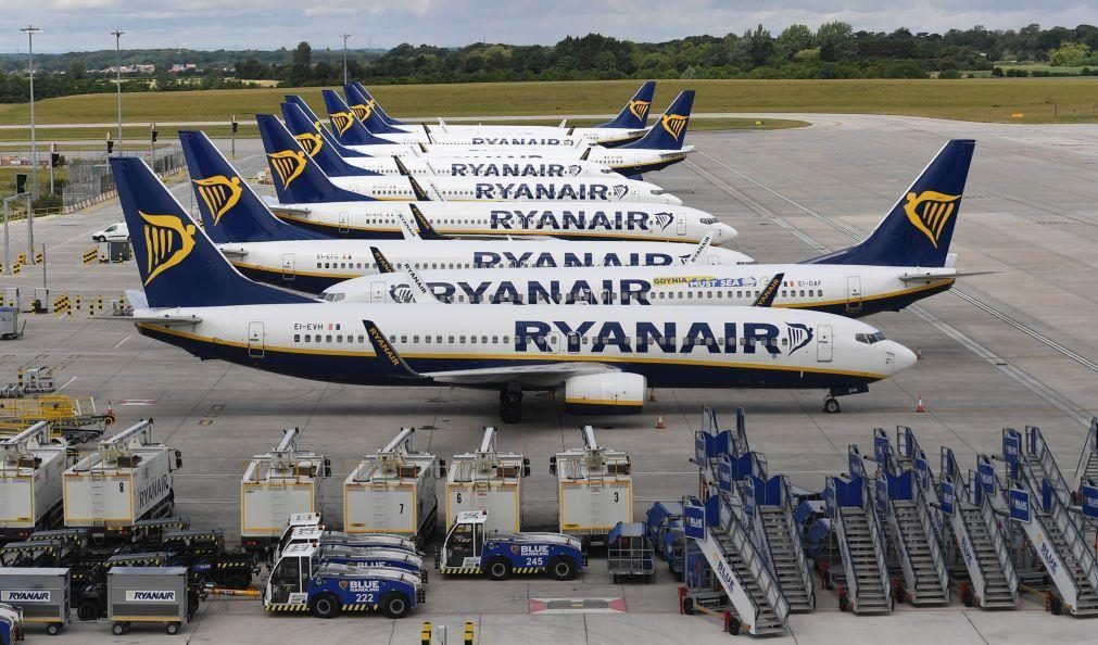 Covid-19: Ryanair reduz capacidade de voos em Portugal no inverno