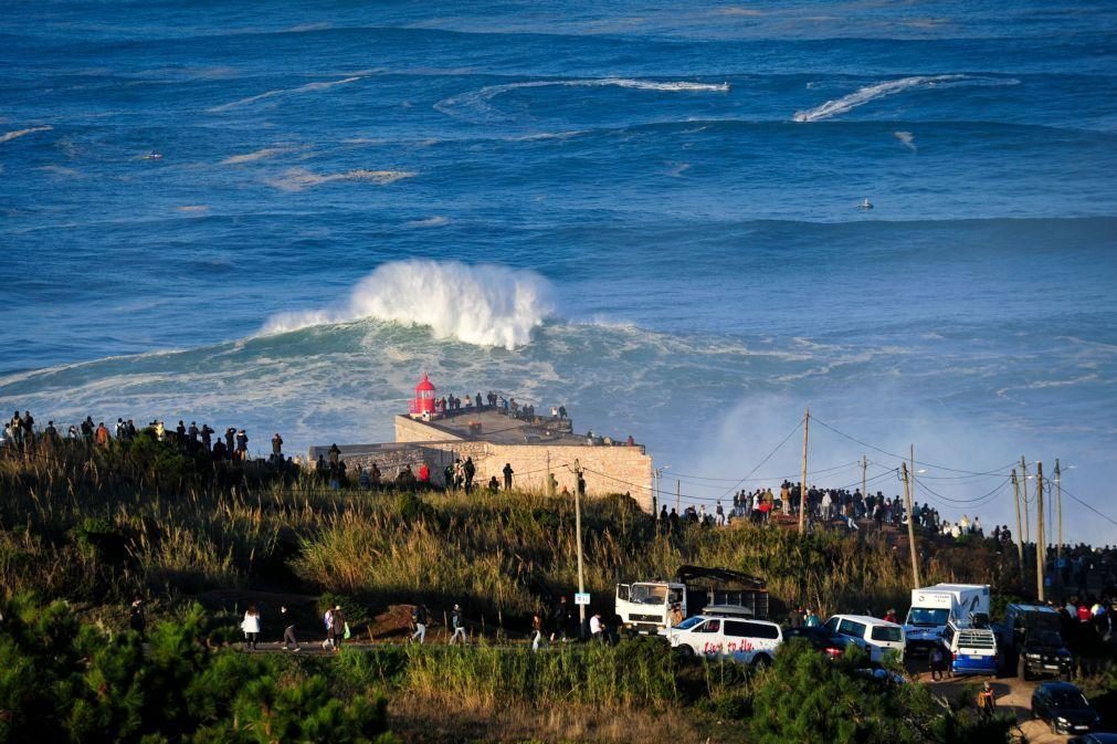 Nazaré proíbe acesso ao Farol para evitar excessiva concentração de público nas arribas