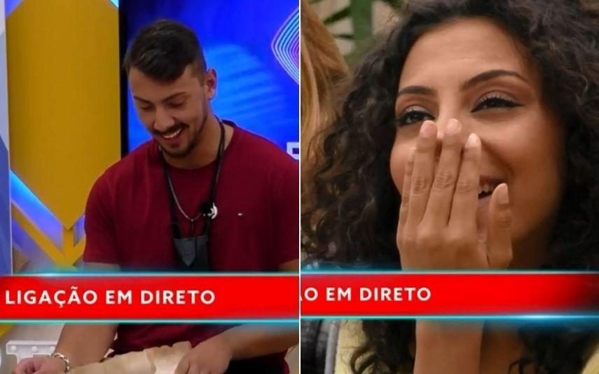 Big Brother Jéssica F. fica sem palavras com poema romântico de Renato