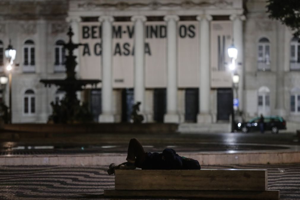 Mais de 350 pessoas estão a viver na rua em Lisboa