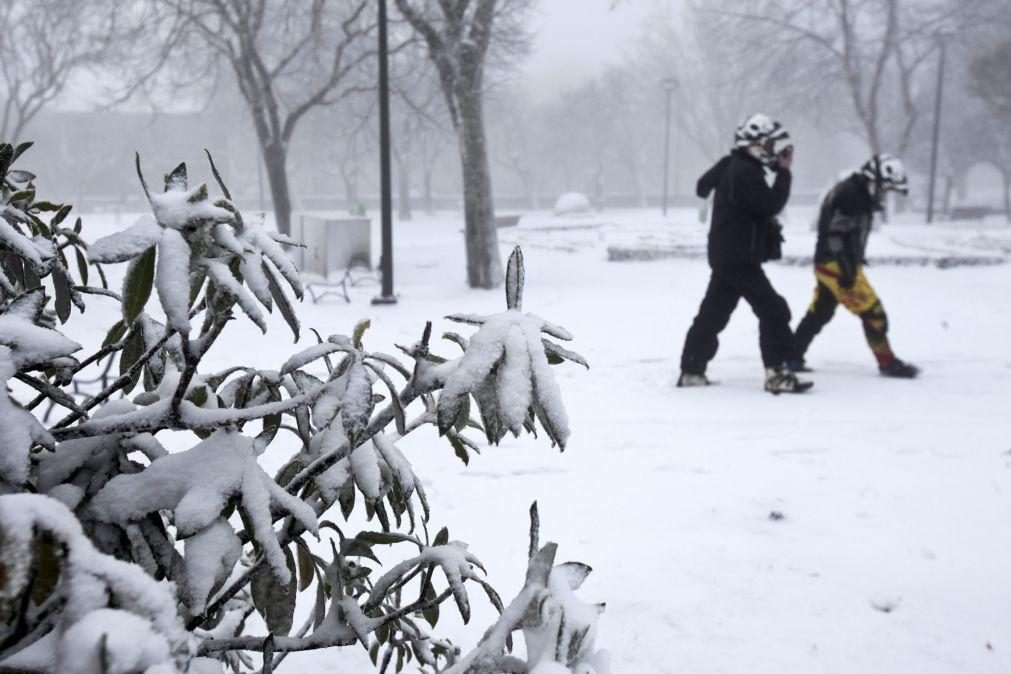 Nove distritos do continente hoje sob aviso amarelo devido ao frio