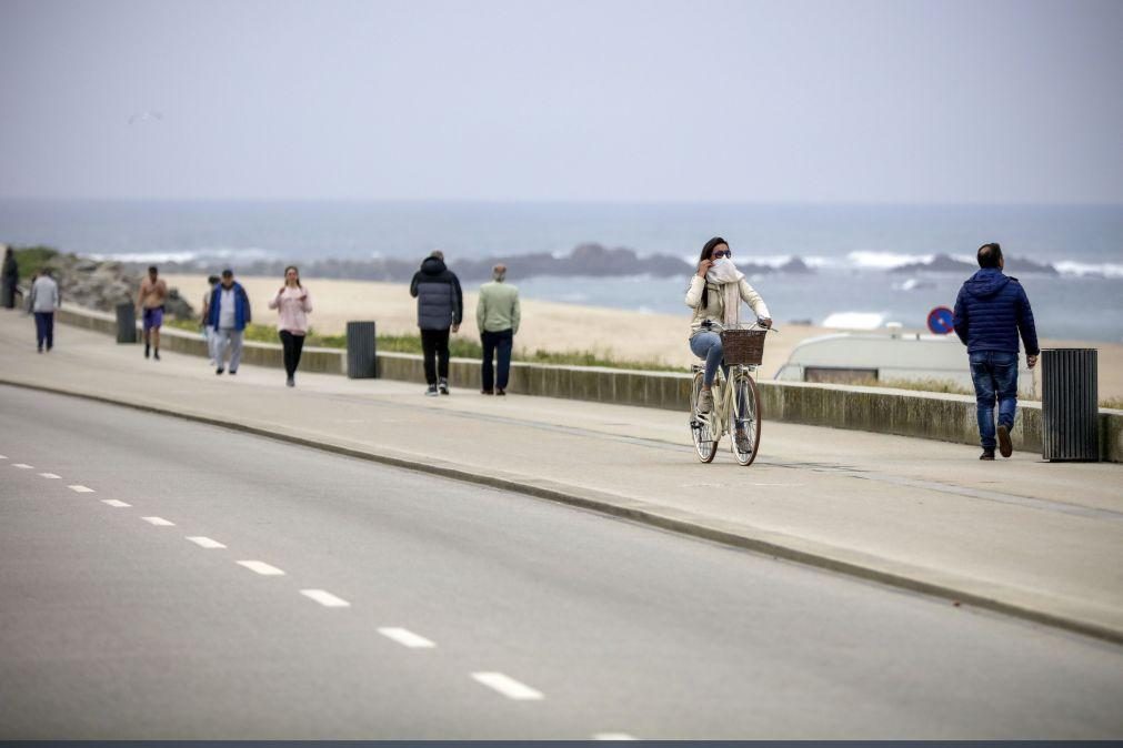 Covid-19: Póvoa de Varzim e Vila do Conde encerram vias marginais e passadiços