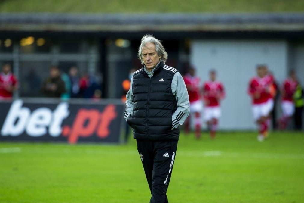 Benfica atualiza estado de saúde de Jorge Jesus