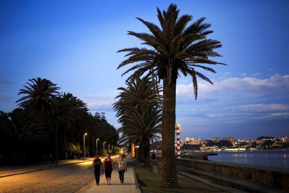 Avenida D. Carlos I no Porto cortada a partir das 22h00 devido ao mau tempo